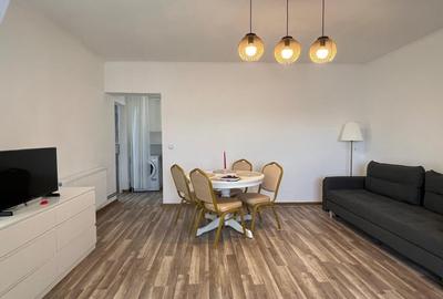 Apartament cu 2 camere semidecomandat, mobilat în Exterior Vest