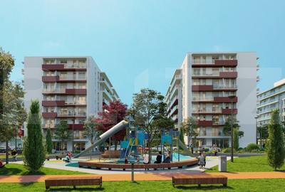 Ap. 2 camere[58 mp] Ansamblu Rezidential_zona RIVUS - 12