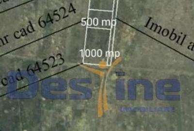 Teren Construcții intravilan de 1000 mp, în Nord-Est