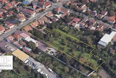 Teren Fratelia/Sagului 3850mp Front 23.3m | case alipite - Victor Hugo - 1
