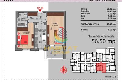 Apartament cu 2 camere decomandat în Măgurele - 8