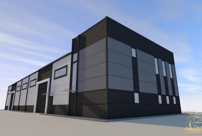 Teren Industrial cu PUD aprobat, hale / showroom auto -Centura Apahida - 5