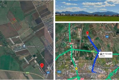 Teren Construcții intravilan de 4117 mp, în Sânpetru - 1