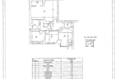 Republicii - Caraiman 3 camere 88 mp etaj 2 Republicii - Caraiman 3 camere 88 mp etaj 2 - 10