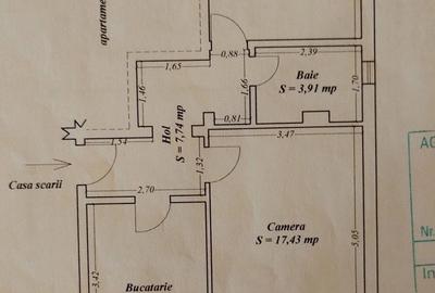 Apartament cu 2 camere decomandat în Central - 2