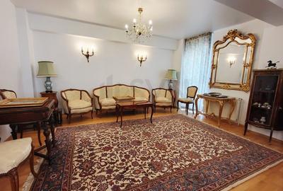 Apartament cu 4 camere decomandat, mobilat în Dorobanți