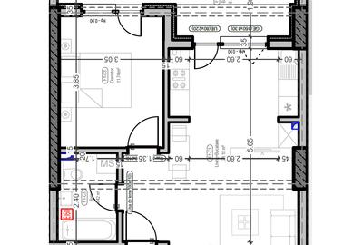 Apartament cu 2 camere, Metrou Berceni la 7 minute - 7
