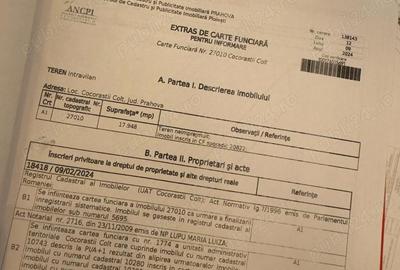 Teren de 17948 mp, în Cocorăștii Colț - 2