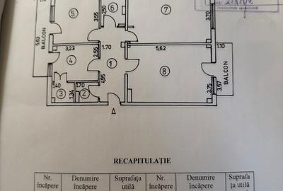 Apartament cu 3 camere decomandat în Școlilor - 1