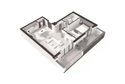 2 camere Valetta Residence - mobilat utilat lux - 13