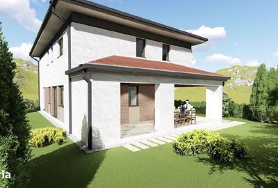Casă cu 4 camere cu Teren 470 Mp în Dâmbul Rotund