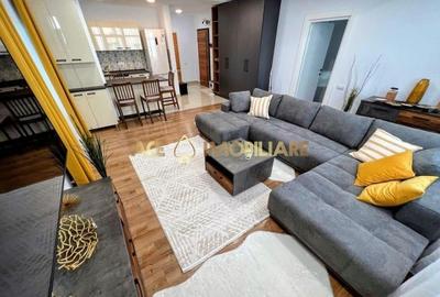 Apartament cu 3 camere semidecomandat, mobilat în Băneasa