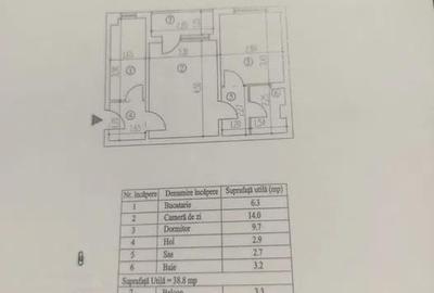 Apartament cu 2 camere semidecomandat în Apollo - 2