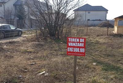 Teren Construcții intravilan de 400 mp, în Prelungirea Ghencea