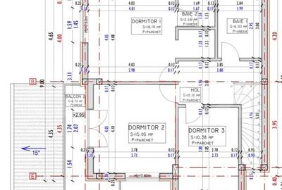 Casa individuala 109 mp utili, 400 mp teren, semifinisata, zona Luna de Sus - 12