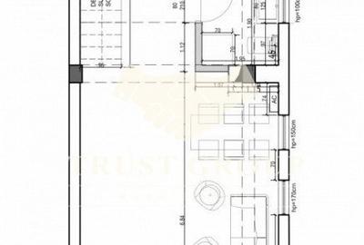 Apartament cu 3 camere, mobilat în Domenii - 12