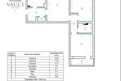 Apartament cu 3 camere decomandat, mobilat în Obor - 3