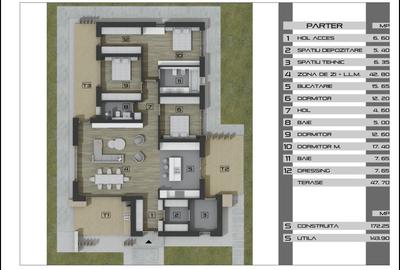 Casă individuală cu 4 camere cu Canalizare în 1 Decembrie - 3