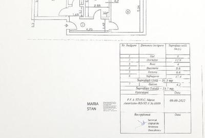 Apartament 2 camere, etaj 4, zona Ratuc-Darmanesti - 1
