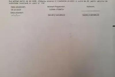 Teren de 4900 mp, în Mischii - 2