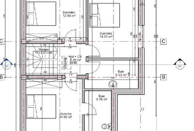 Casă individuală cu 5 camere cu Teren 500 Mp în Central - 7