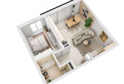 Apartament cu 2 camere decomandat în Central - 6
