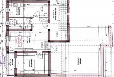 Apartament cu 2 camere semidecomandat în Chișoda