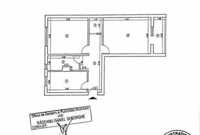 Apartament cu 2 camere decomandat în Aroneanu
