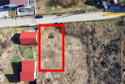 FILM! Teren intravilan, construibil in Valea Iubirii pe 500