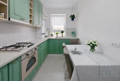 Apartament cu 2 camere decomandat, mobilat în Tractorul - 2