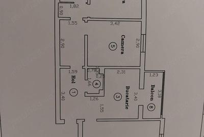 Apartament cu 3 camere decomandat în Dâmbovița - 1