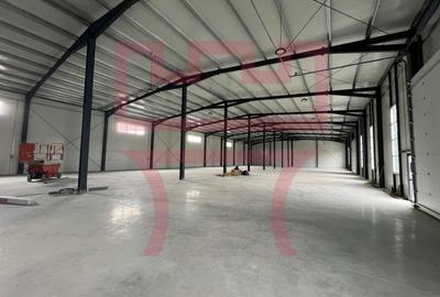 Inchiriere mod hala noua 1440mp + 140 birouri  si curte pavata - 1