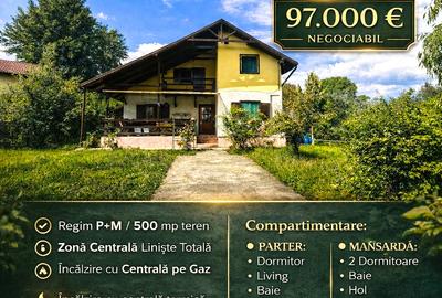 Casă individuală cu 4 camere cu Canalizare în Central - 22