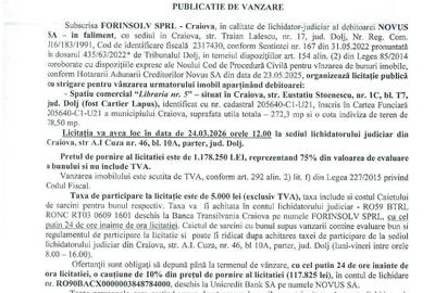 Spațiu comercial, de 272 mp, în Lăpuș - 2