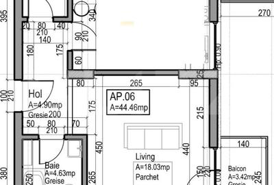 Apartament 2 camere, finisat, intermediar, 44mp, Dambul Rotund - 4