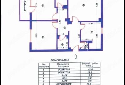 Apartament cu 3 camere decomandat în Exterior Vest - 1