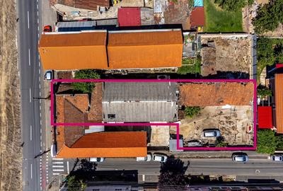 Spațiu comercial pe Calea Radnei – 964 mp teren + hală | 0% comision - 2