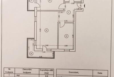 Apartament cu 2 camere decomandat în Costin Georgian