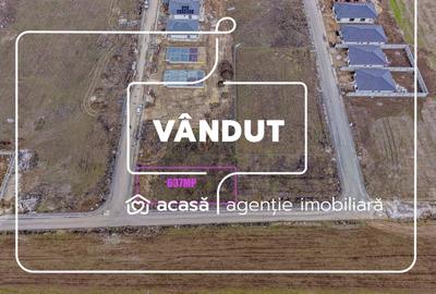 Teren Construcții intravilan de 637 mp, în Vladimirescu - 11