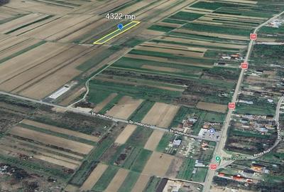 Teren de 4322 mp, în Mănești - 2