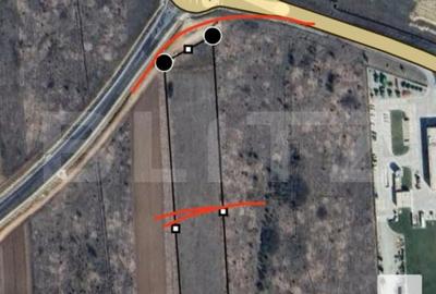 Teren intravilan, 13.025 mp, 40mp deschidere zona Carcea - 1