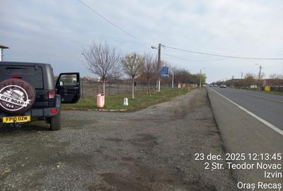 Teren Construcții intravilan de 2600 mp, în Izvin - 1