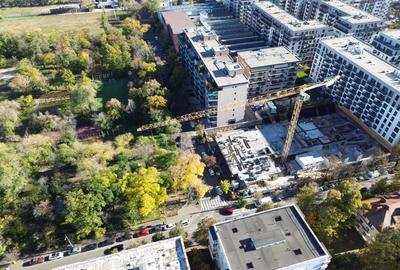 Vedere spre parc - apartament 4 camere de vânzare - zona Domenii - 15