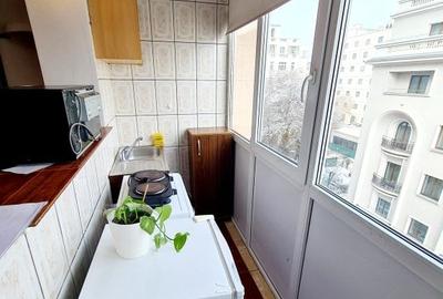 Grasoniera Calea Victoriei - Hilton etajul 5 bloc 1960 mobilata utilata - 6