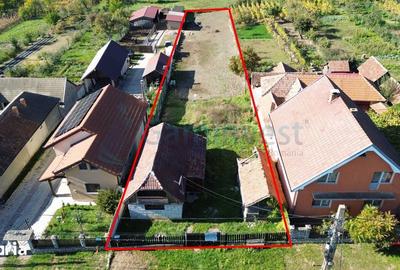 Casă cu 2 camere cu Teren 1439 Mp în Sânmartin - 3