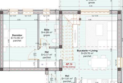 Apartament cu 3 camere în Giroc - 9