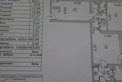 Apartament cu 3 camere semidecomandat în Metalurgiei - 3