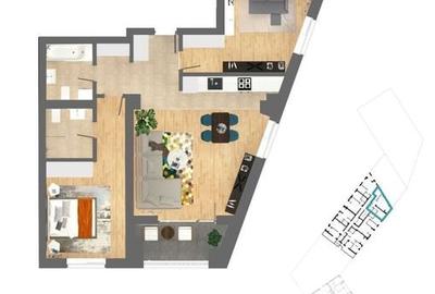COMISION 0% | 3 Camere | City of Mara | Pozitie centrala