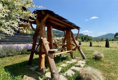 Refugiu pretios:jacuzzi, lemn masiv,2.000 mp teren,4 dormitoare, cuptor, investi - 16