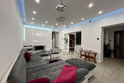 Casa individuala, 6 camere, 3 bai, garaj,acces auto, teren de 411 - 1